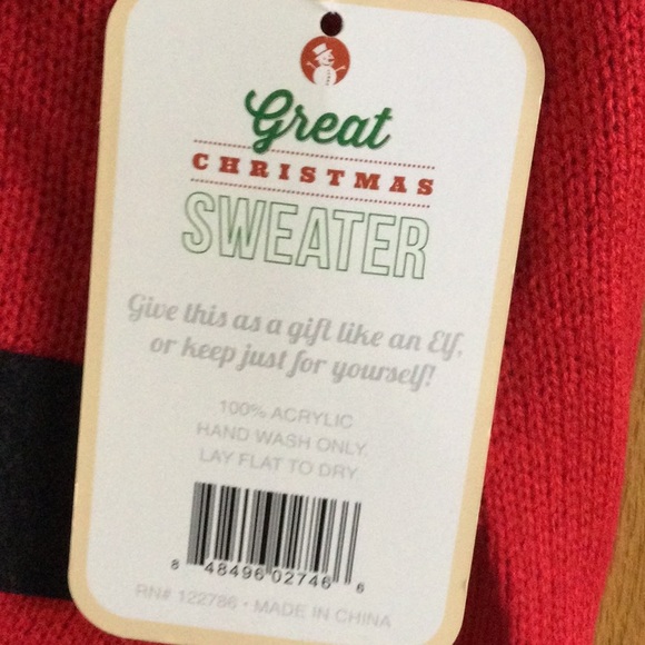 Great Christmas Sweater NWT woman’s size M - Picture 3 of 6
